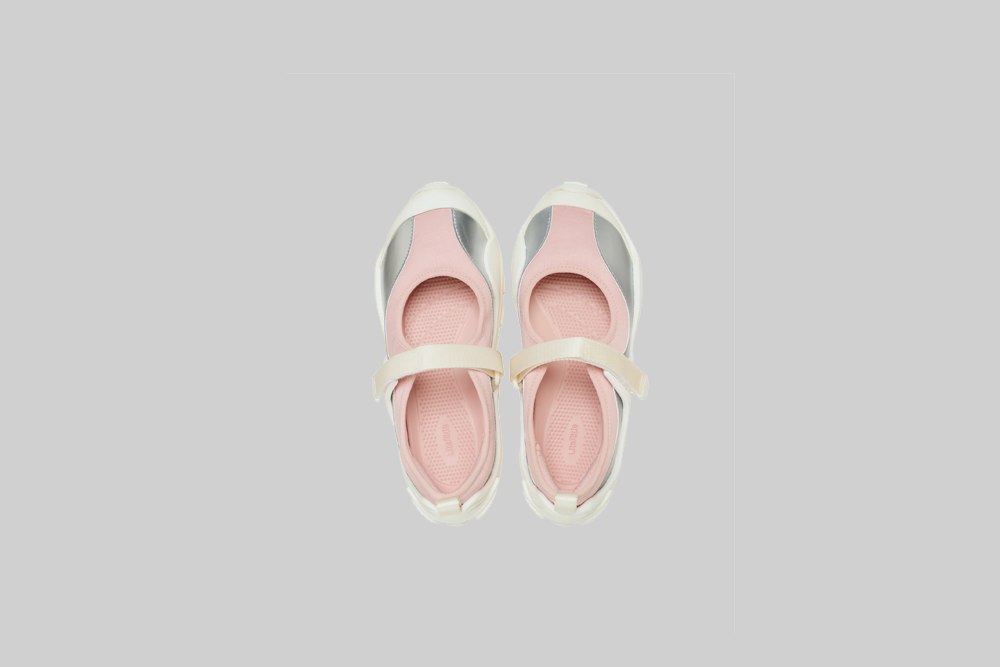 Women's Crocs Terre Ballet Core 'Pink and Chalk'