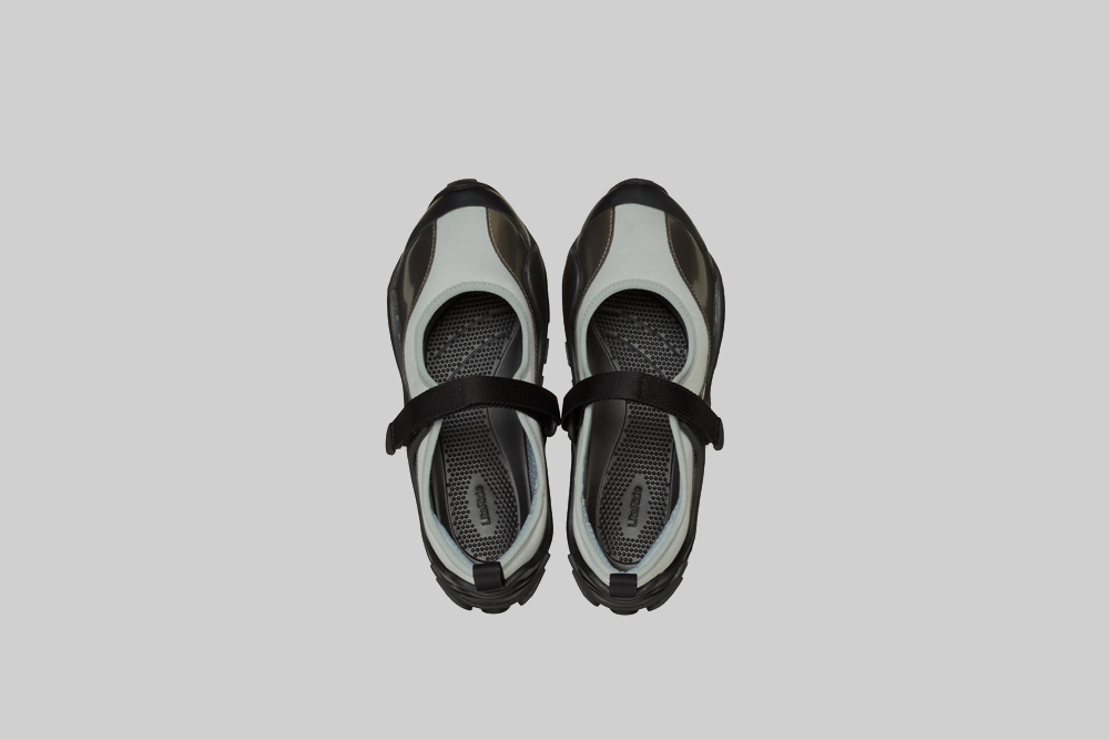 Women's Crocs Terre Ballet Core 'Black Silver Metallic'