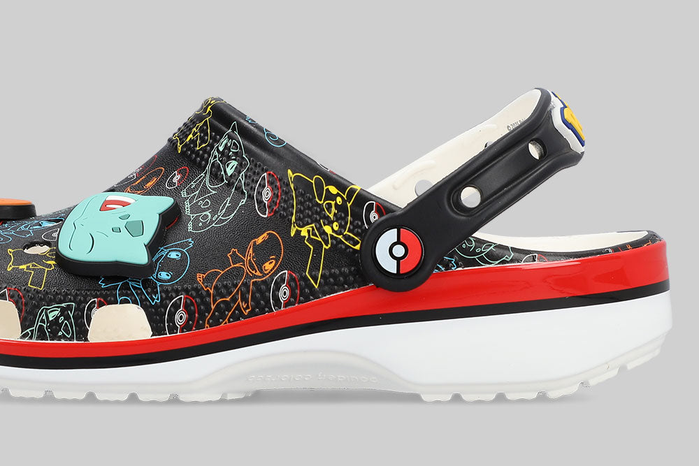 Pokemon x Crocs Print Classic Clog 'Black'