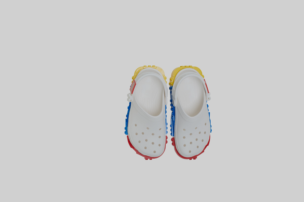 Crocs x Lego® 4LW System Clog 'White' - 211873-100 - Lust México