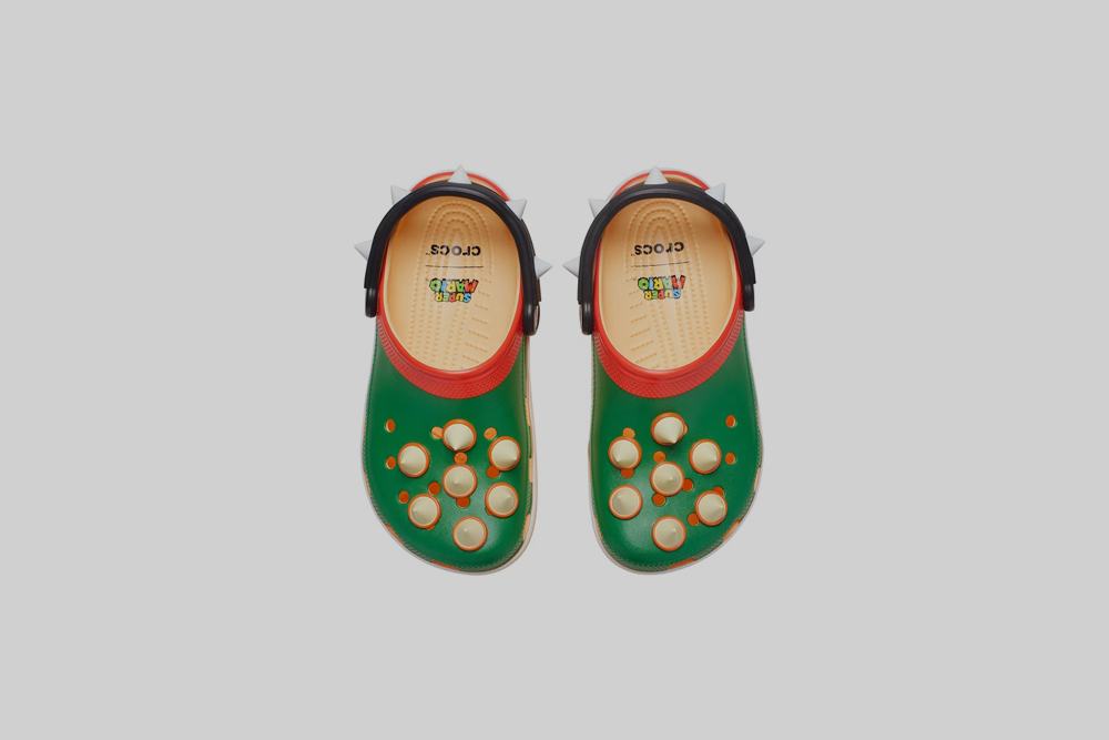 Super Mario x Crocs Bowser Classic Clog 'Green' - 212135-90H