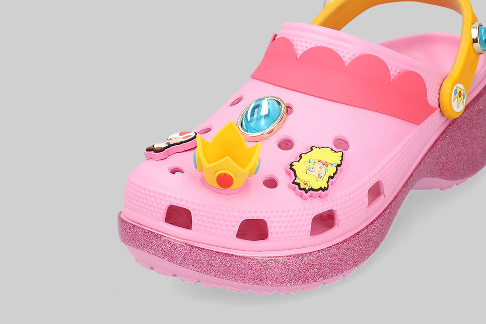 Super Mario x Crocs Princess Peach Classic Clog 'Pink' - 212137-90H - Lust México
