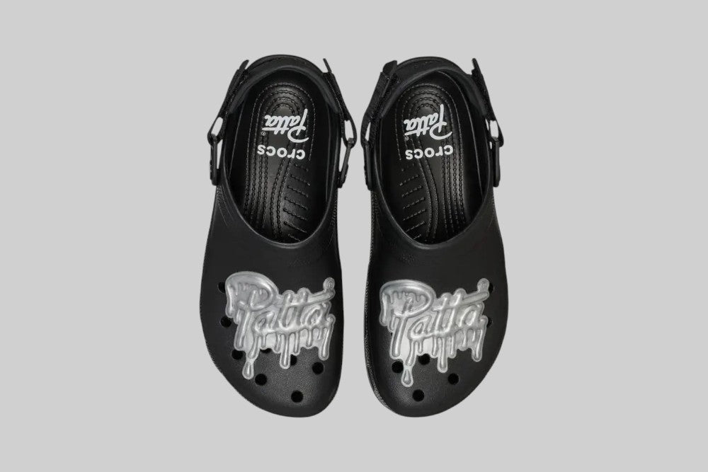Patta x Crocs Classic Clog 'Black' - 212487-001