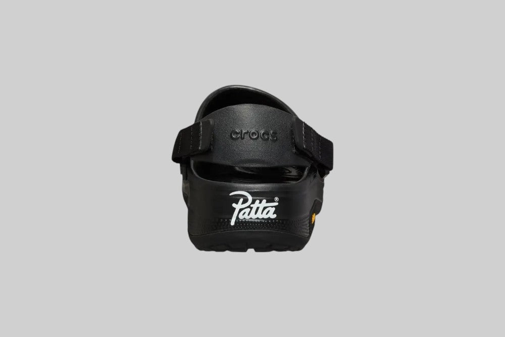 Patta x Crocs Classic Clog 'Black' - 212487-001