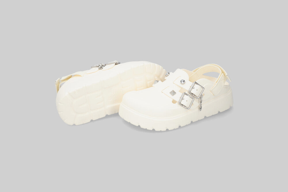 Crocs Loaferette Star Studded Clog 'Chalk' - 214212-0WV - Lust México