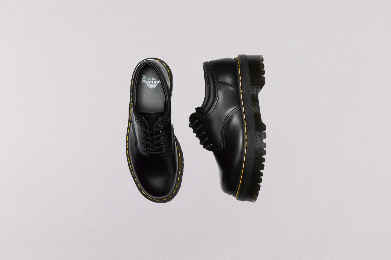 Dr. Martens 8053 Quad Smooth Leather Platform - [sku] - Lust México