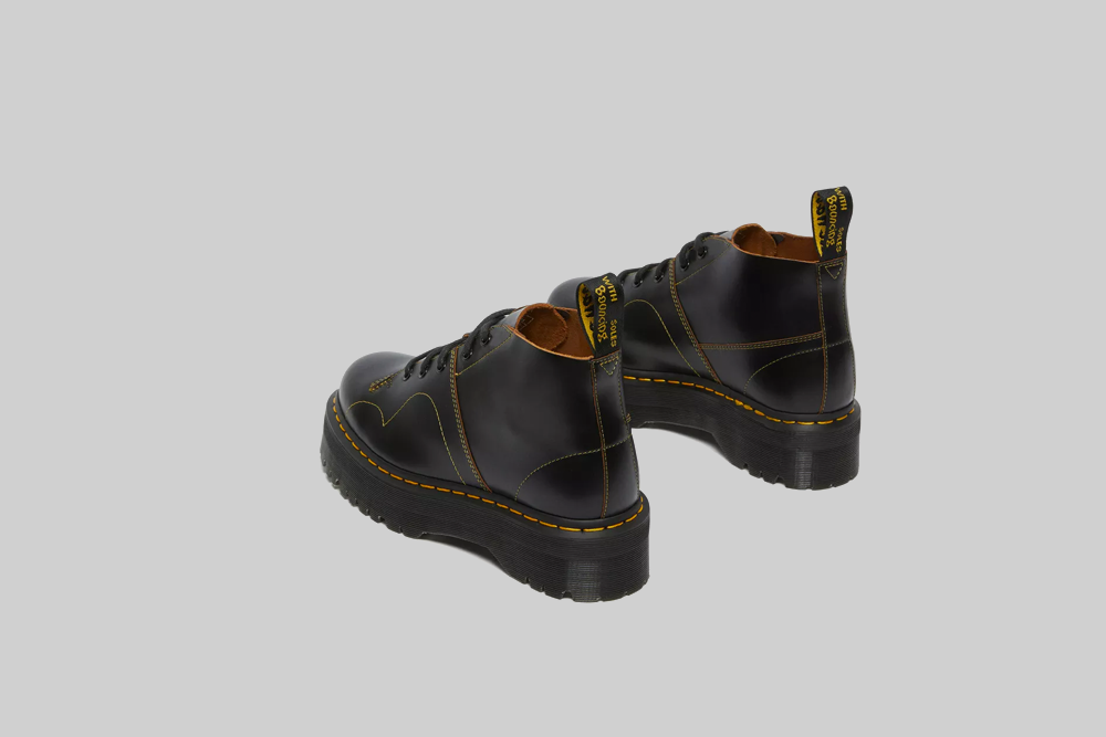 Dr. Martens Church Quad Leather Platform Monkey Boots - [sku] - Lust México
