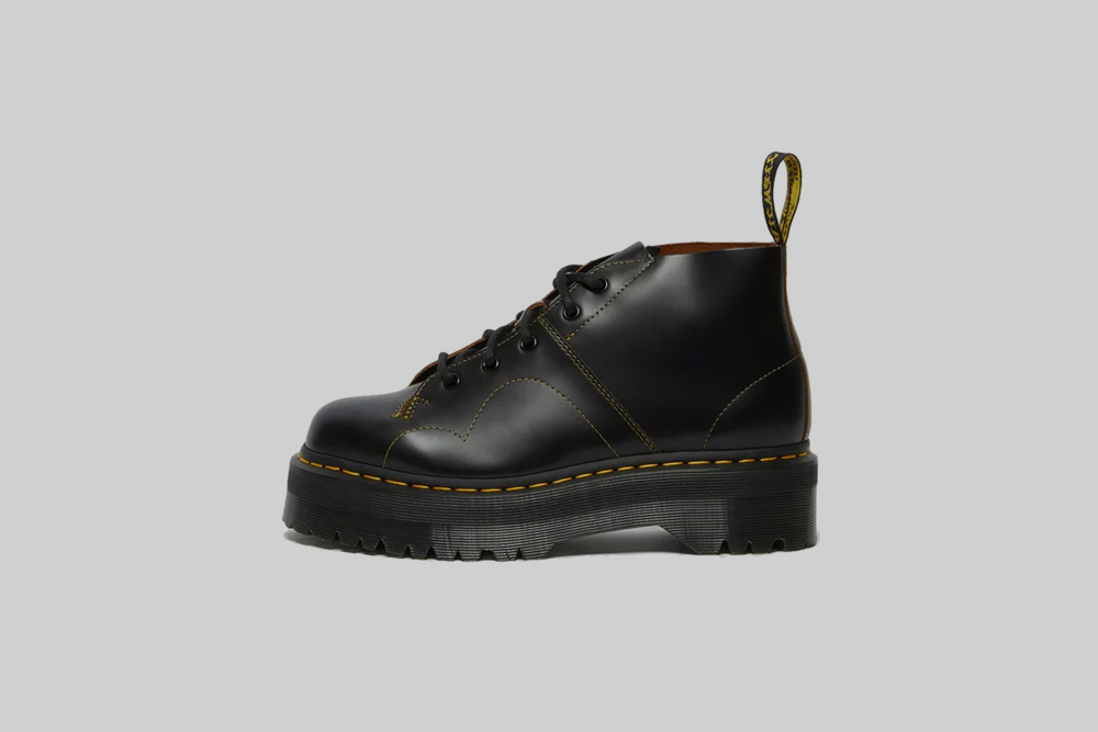 Dr. Martens Church Quad Leather Platform Monkey Boots - [sku] - Lust México