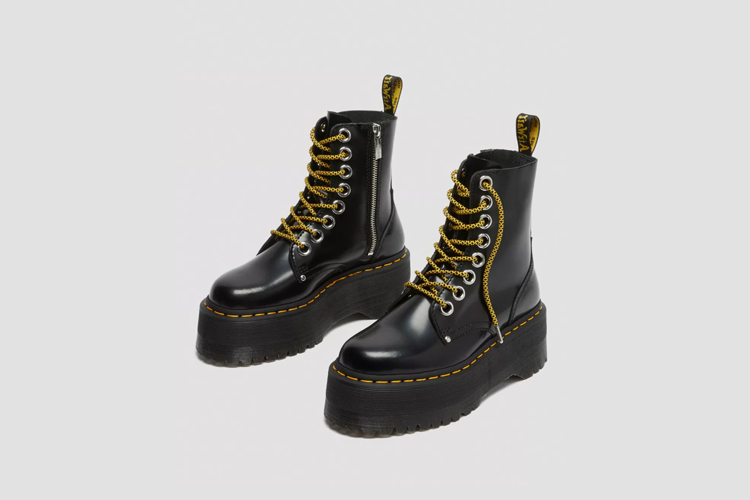 Dr. Martens Jadon Max Buttero Leather Platform Boots - [sku] - Lust México