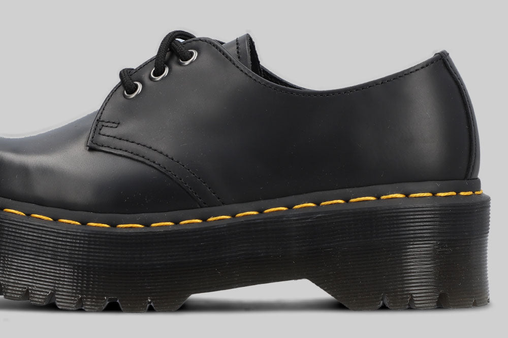 Women's Dr. Martens 1461 Smooth Leather Quad Platform - 25567001