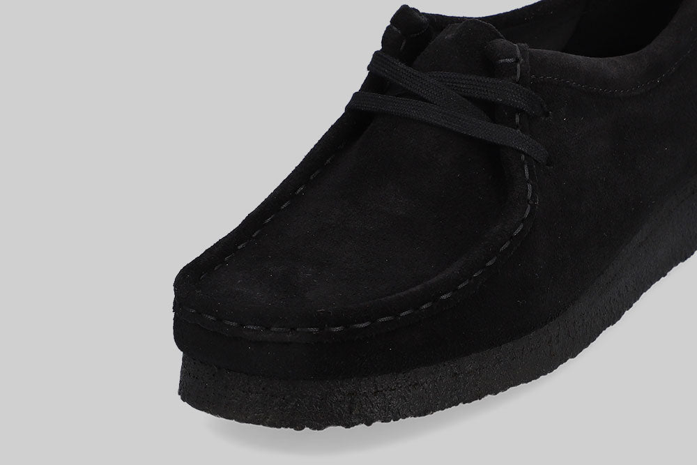Women's Clarks Wallabee 'Black'