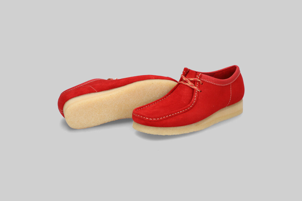 Clarks Wallabee 'Red'