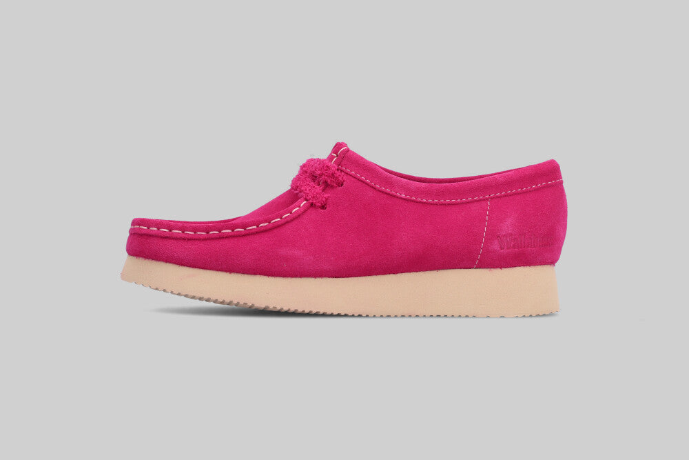 Women's Clarks Wallabee 2604 'Bright Pink'