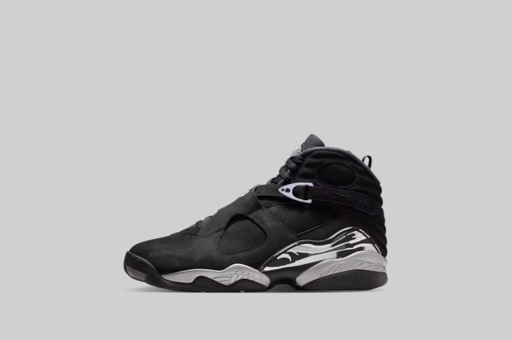 Air Jordan 8 "Chrome" 'Black and Light Graphite' - 305381-007 - Lust México