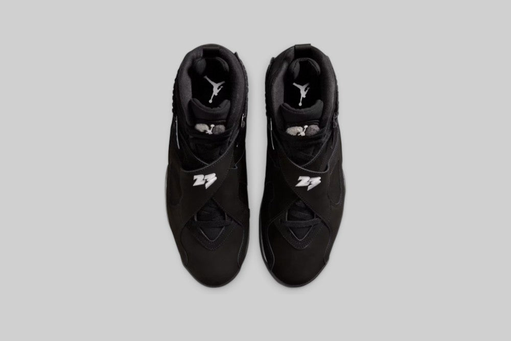 Air Jordan 8 "Chrome" 'Black and Light Graphite' - 305381-007 - Lust México
