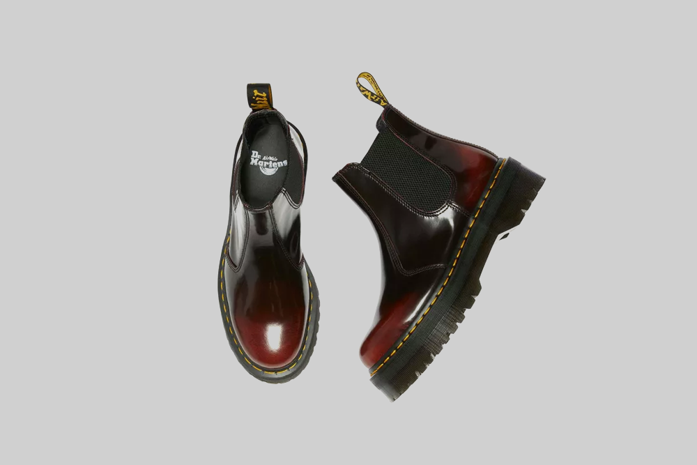 Dr. Martens 2976 Arcadia Leather Platform Chelsea Boots- 40908600