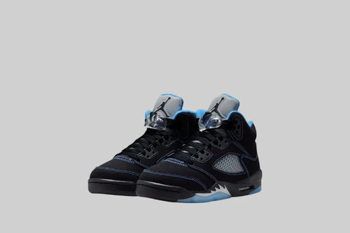Air Jordan 5 "Black Carolina" 'Black and University Blue' (GS) - 440888-008 - Lust México