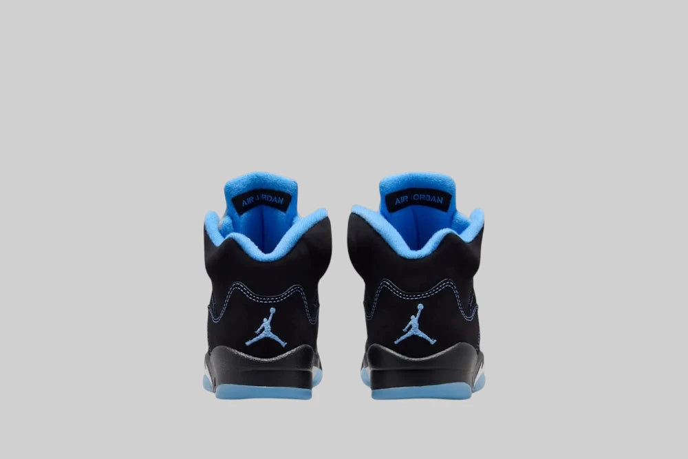 Air Jordan 5 "Black Carolina" 'Black and University Blue' (GS) - 440888-008 - Lust México