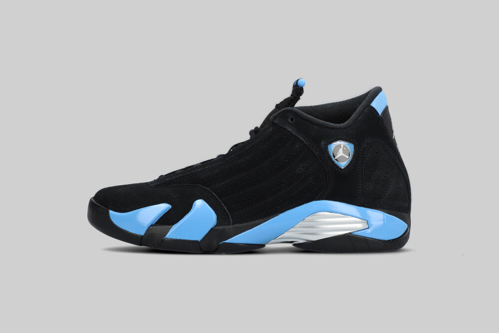 Air Jordan 14 Retro 'Black and University Blue' - 487471-007 - Lust México