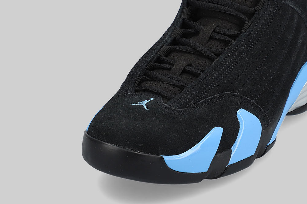 Air Jordan 14 Retro 'Black and University Blue' - 487471-007 - Lust México