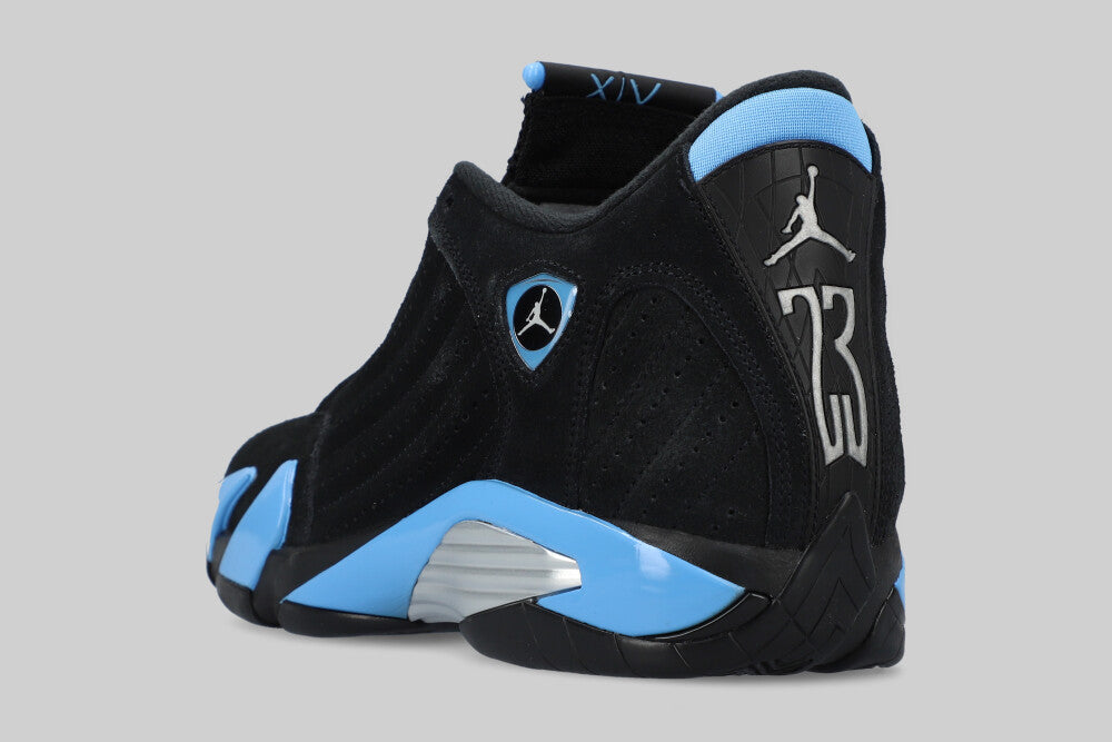 Air Jordan 14 Retro 'Black and University Blue' - 487471-007 - Lust México