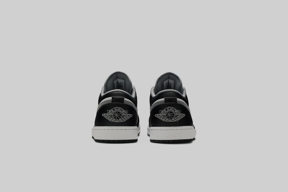 Air Jordan 1 Low 'Black and Particle Grey' - 553558-040