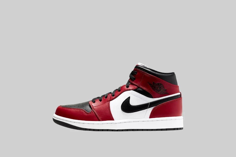 Air Jordan 1 Mid 'Red' - 554724-069 - Lust México