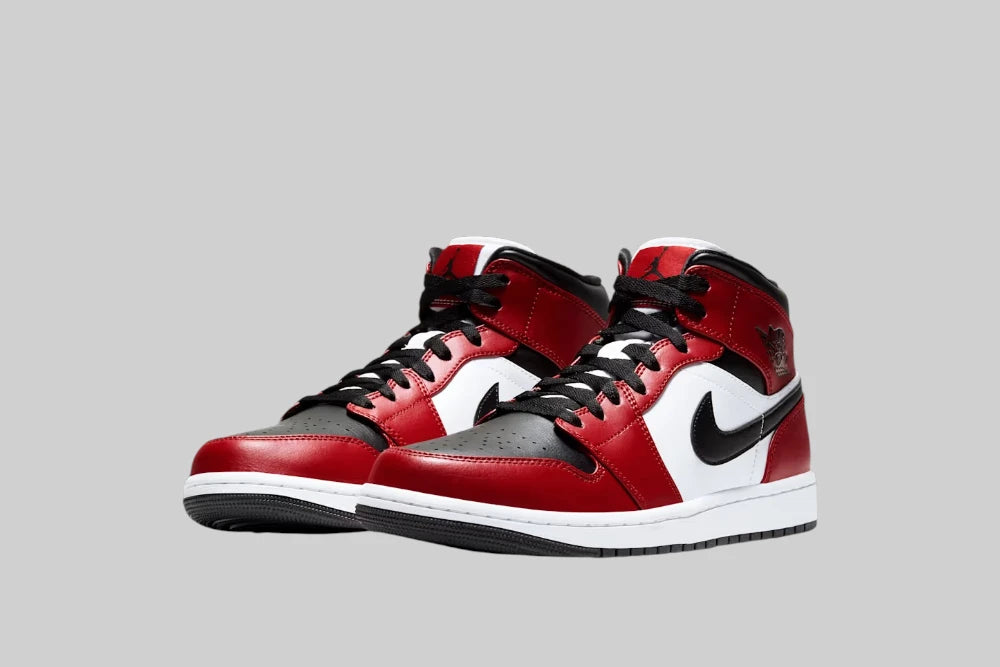 Air Jordan 1 Mid 'Red' - 554724-069 - Lust México