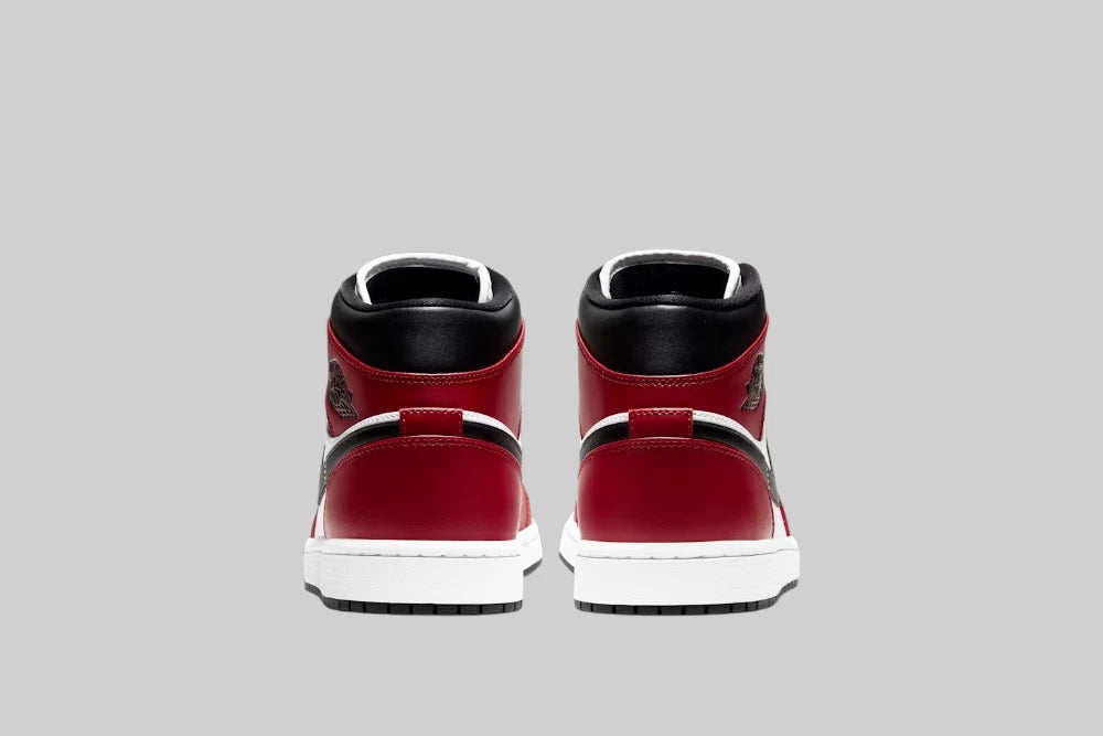 Air Jordan 1 Mid 'Red' - 554724-069 - Lust México