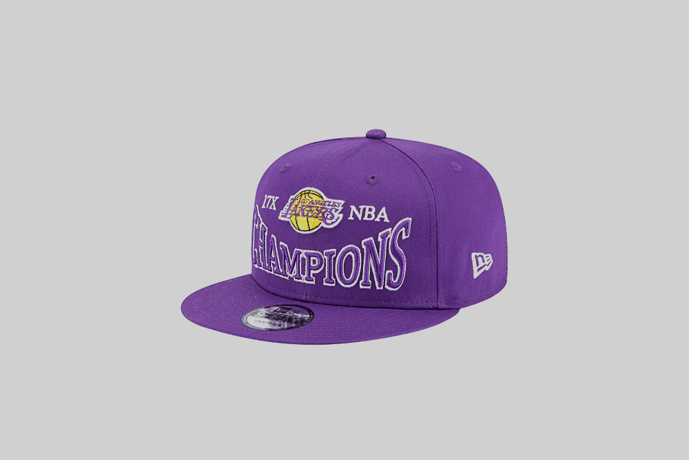 New Era Los Angeles Lakers NBA Champions Side Patch 9FIFTY Snapback Cap - 60364222 - Lust México