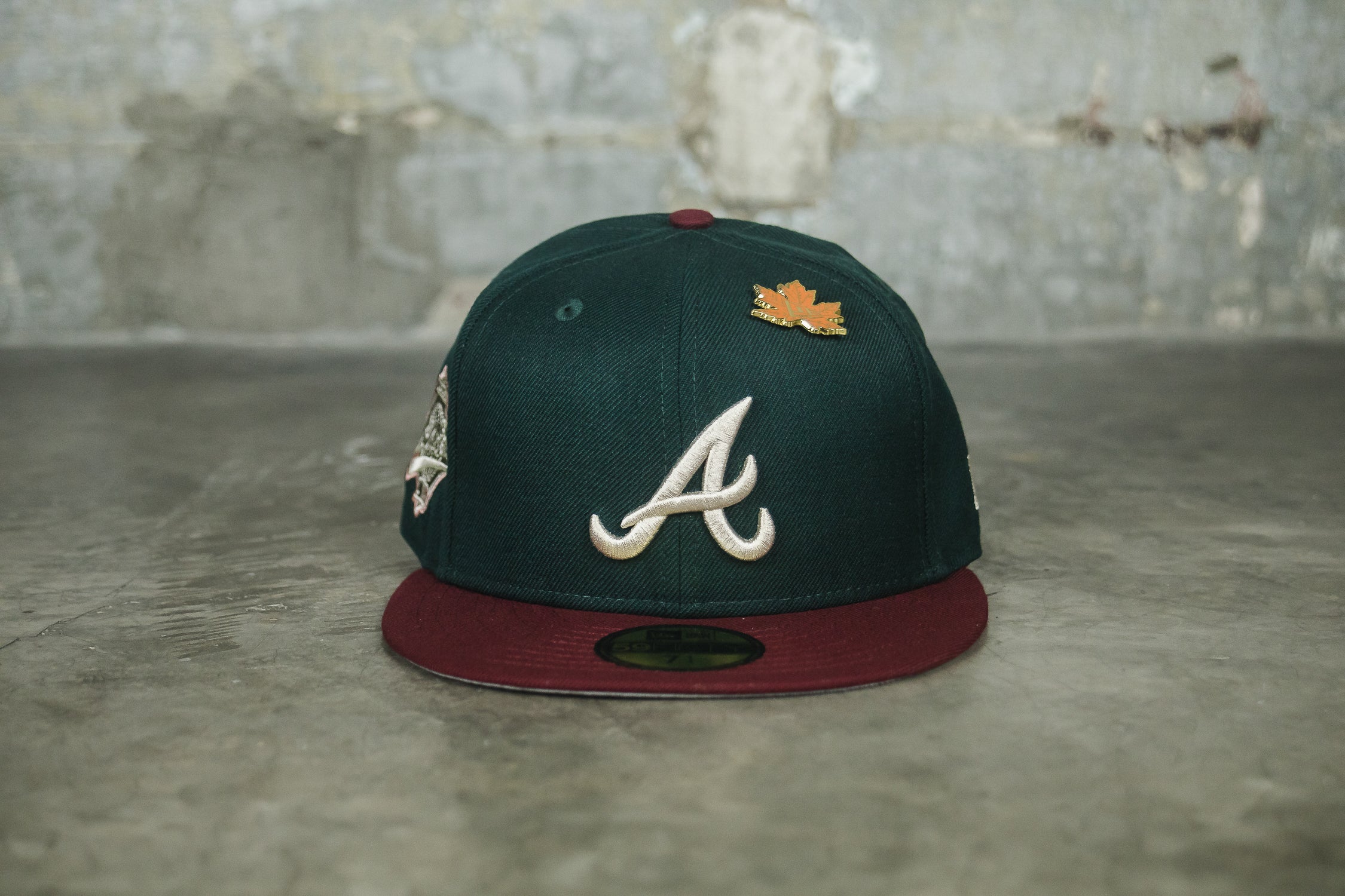 New Era Atlanta Braves MLB Leafy 59Fifty Cap (6971944468546)