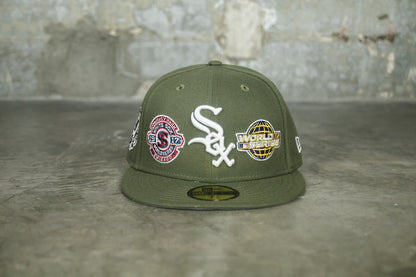 New Era Chicago White Sox MLB Olive 59Fifty Cap (6971944337474)