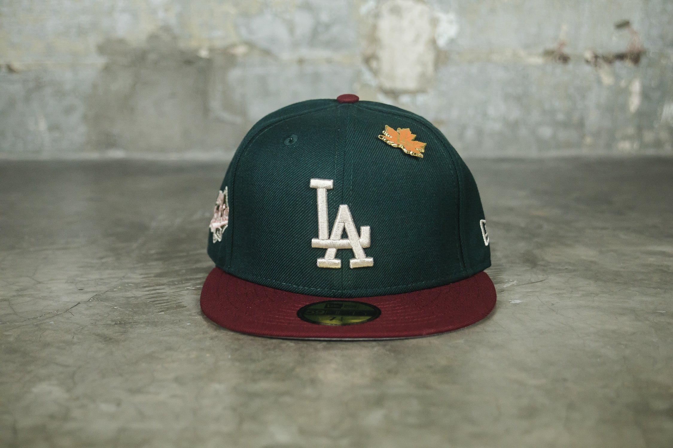 New Era Los Angeles Dodgers MLB Leafy 59Fifty Cap (6971947188290)
