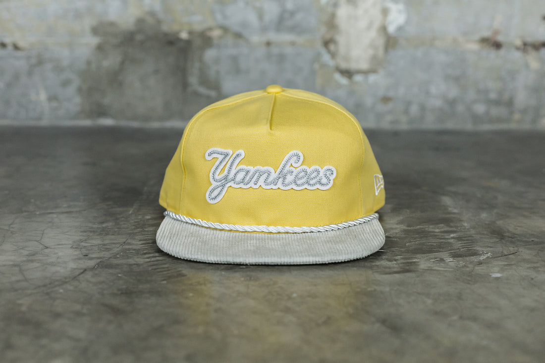 New Era New York Yankees MLB Cord Essentials Golfer Snapback Cap