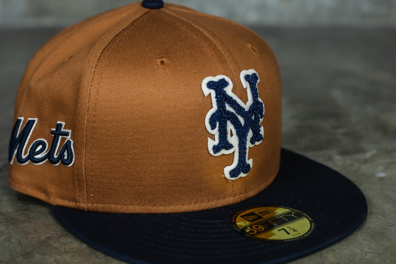 New Era New York Mets Boucle 59Fifty Fitted Cap