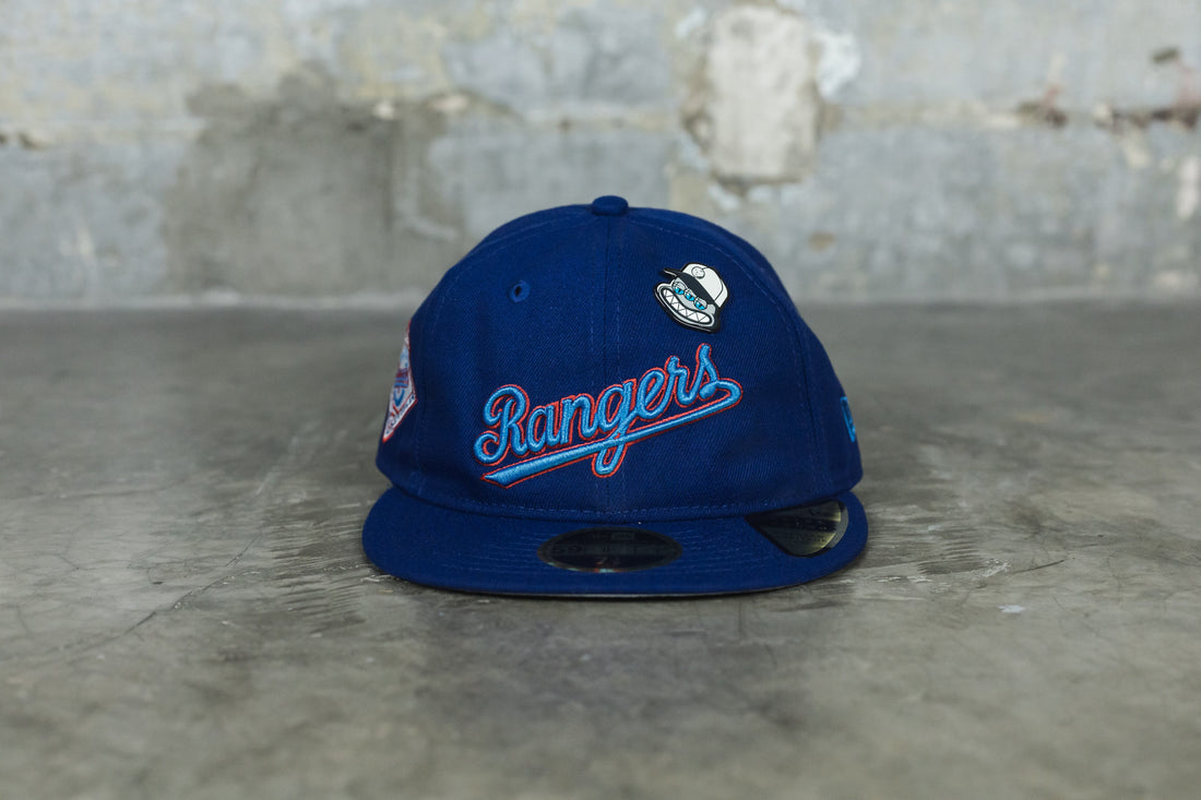 New Era Texas Rangers MLB Cooperstown Pin Badge 59Fifty Cap