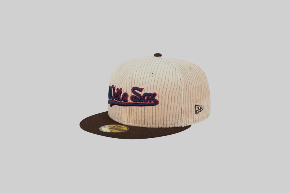 New Era Chicago White Sox Fall Cord 59Fifty Cap - 60493108