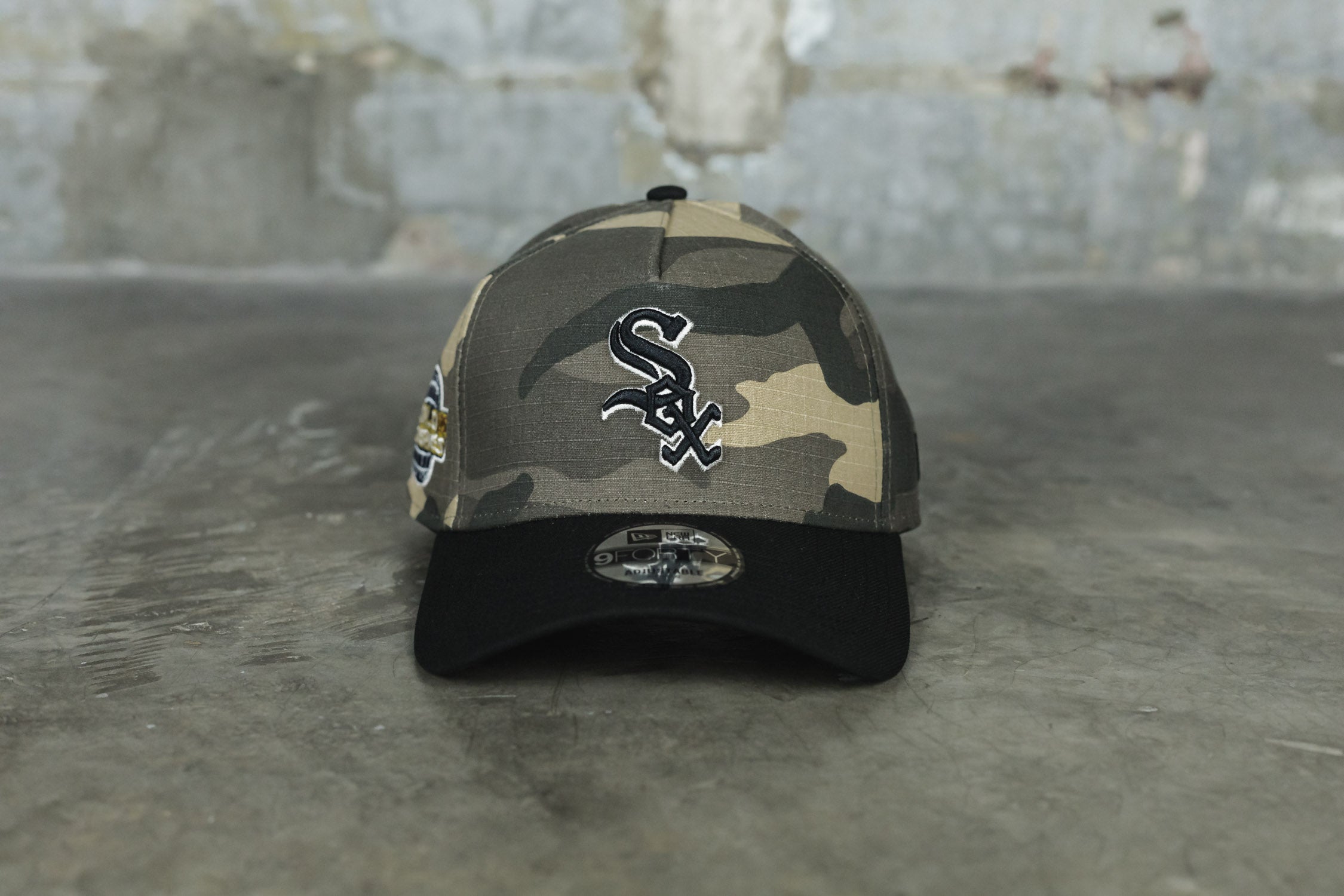 New Era Chicago White Sox Camo Crown 9FORTY A-Frame Cap