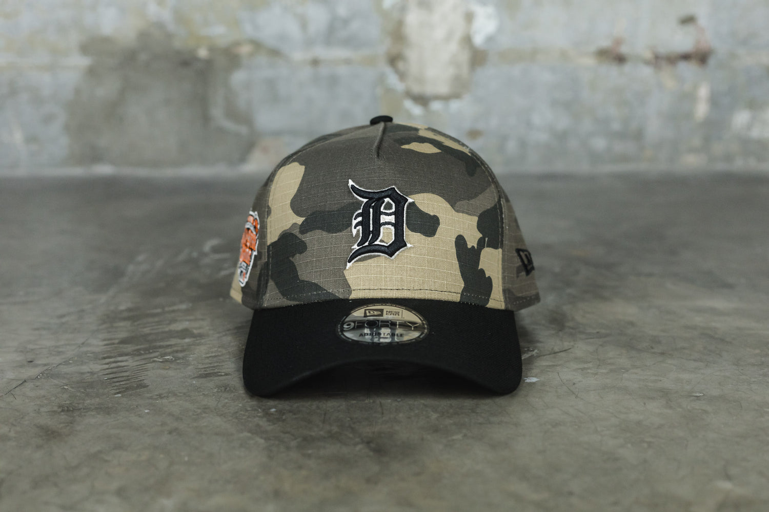 New Era Detroit Tigers Camo Crown 9Forty A-Frame Cap