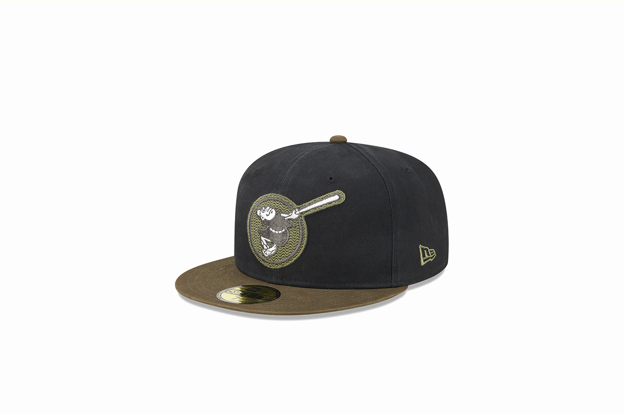 New Era San Diego Padres MLB Quilted Logo 59Fifty Cap
