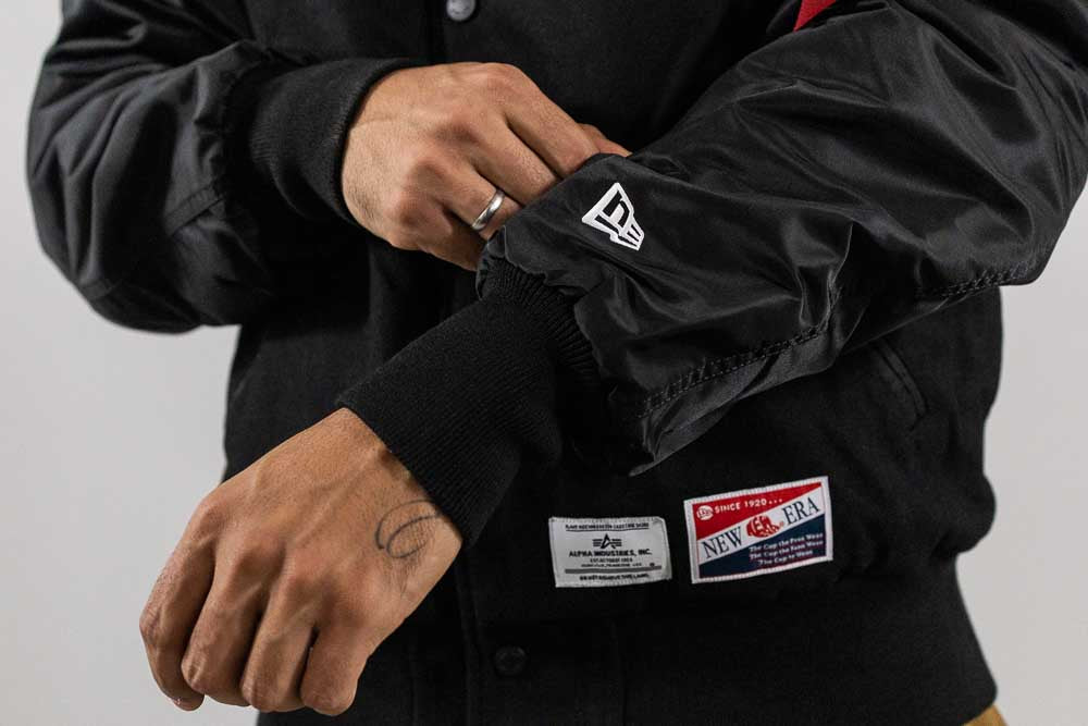 New Era x Alpha Industries Chicago Bulls MLB MA-1 Jacket - [sku] - Lust México