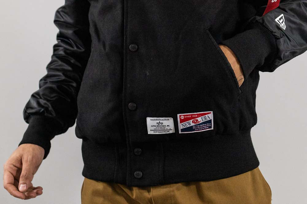 New Era x Alpha Industries Chicago Bulls MLB MA-1 Jacket - [sku] - Lust México