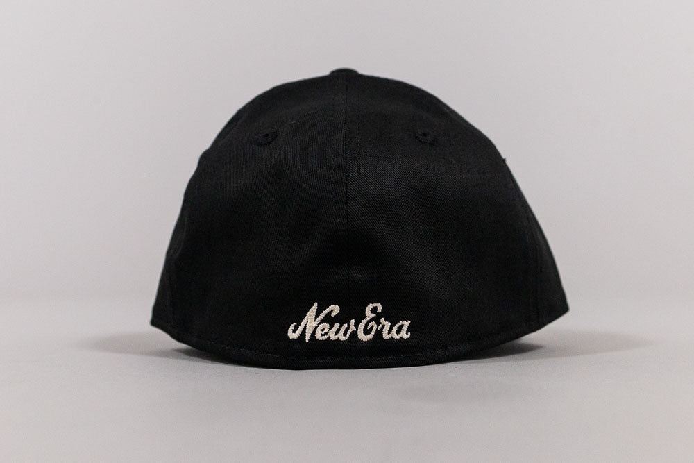 New Era Heritage Script Black Low Profile 59Fifty Fitted Cap - [sku] - Lust México