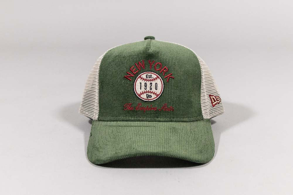 New Era New York Cord Graphic Trucker Cap - [sku] - Lust México