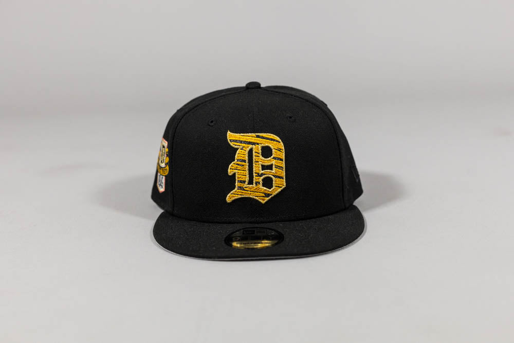 New Era Detroit Tigers Animal Fill Black 9Fifty Snapback Cap