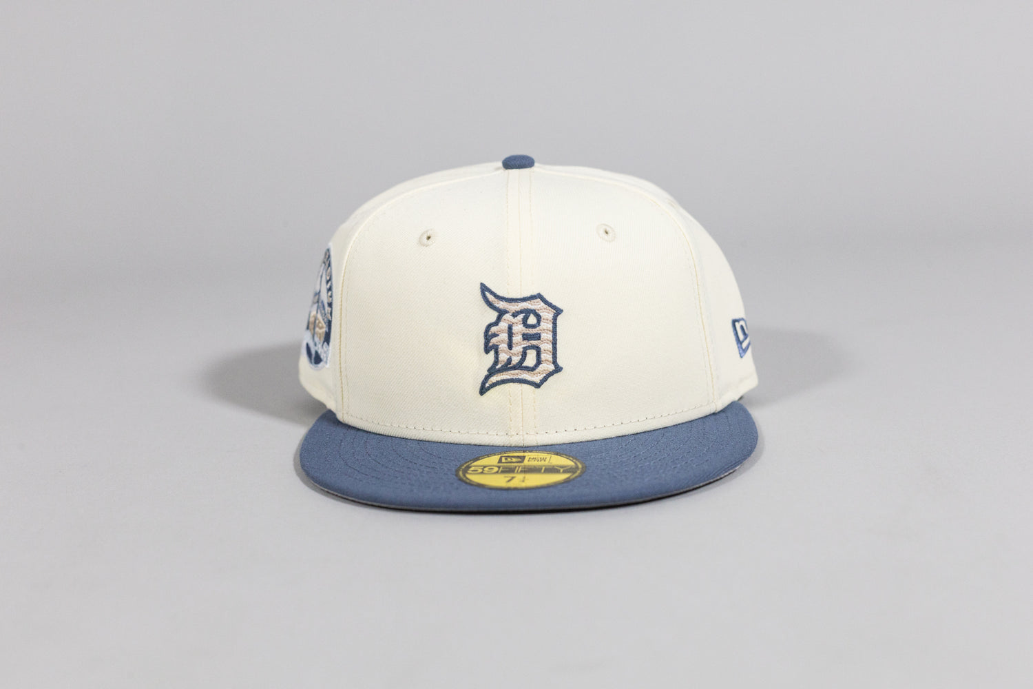 New Era Detroit Tigers Wavy Chainstitch White 59Fifty Fitted Cap