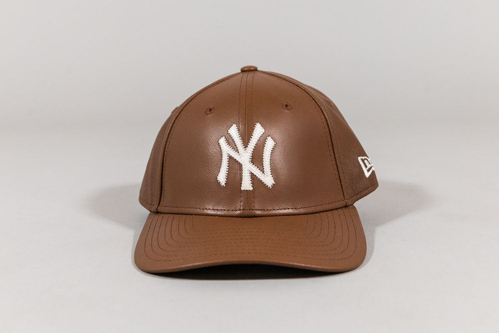 New Era New York Yankees MLB Leather 9Forty Cap