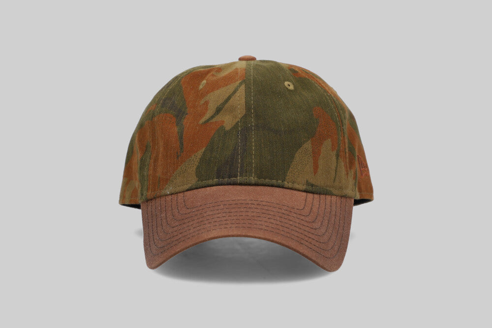Halley Stevensons x New Era Camo Heavy Twill 9Twenty Strapback Cap