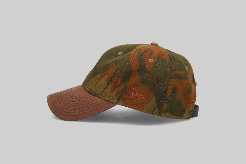 Halley Stevensons x New Era Camo Heavy Twill 9Twenty Strapback Cap