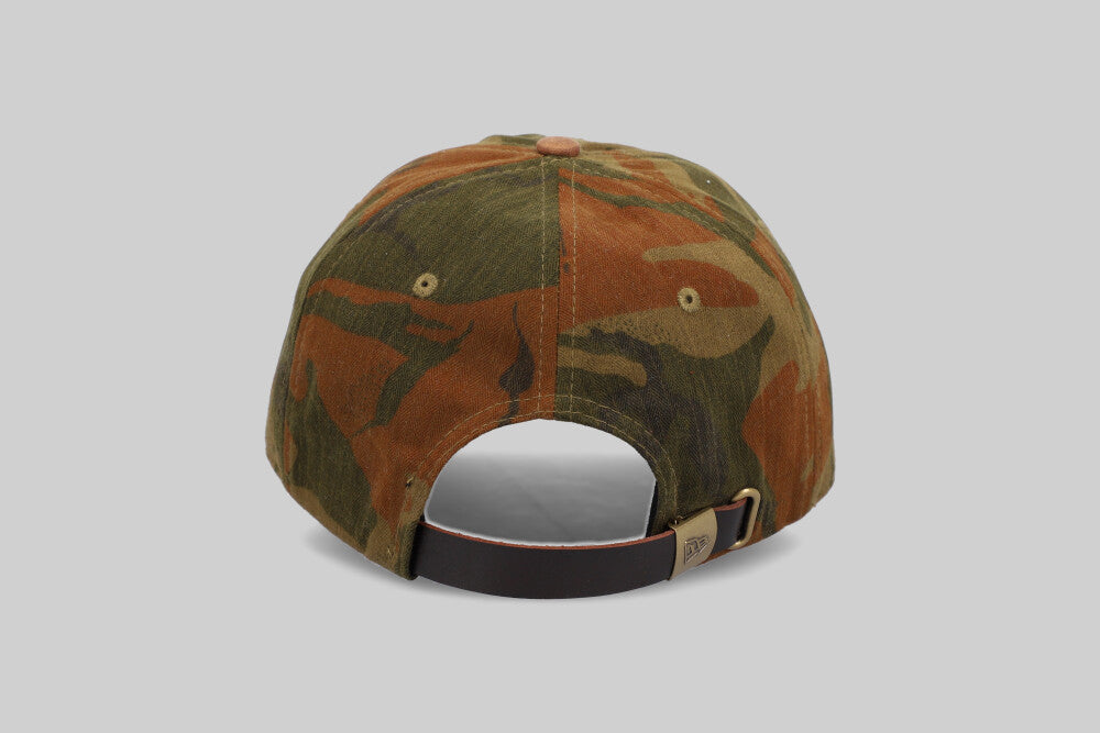 Halley Stevensons x New Era Camo Heavy Twill 9Twenty Strapback Cap